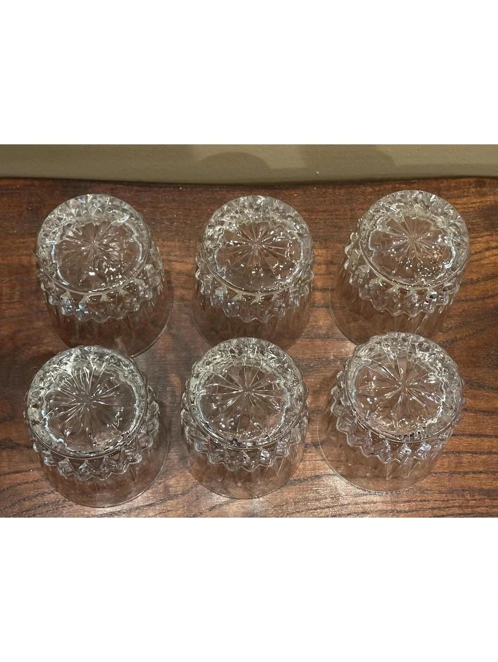 Cristal D'Arques-Durand Barcelona Tumblers: Vintage Rocks Glasses, Set of 6